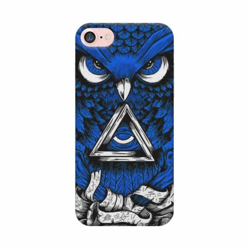 iPhone 7 Mobile Cover Blue Owl 2