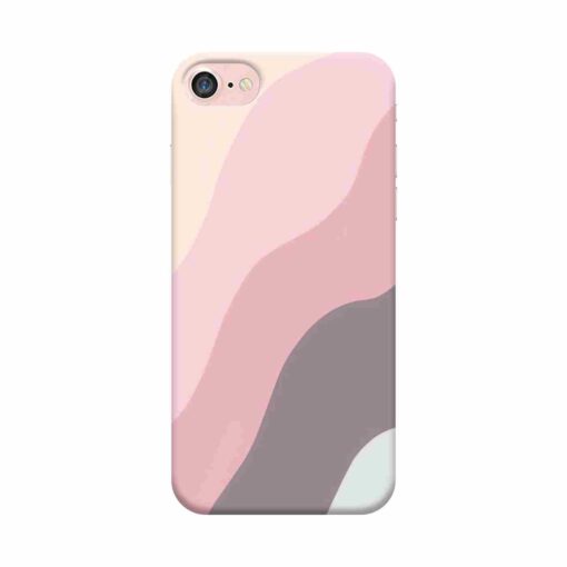 iPhone 7 Mobile Cover Colorful Curvy Line 2