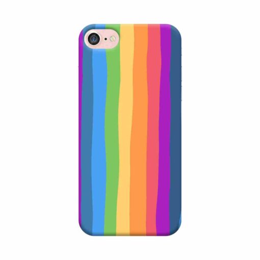 iPhone 7 Mobile Cover Colorful Dark Shade Rainbow 2
