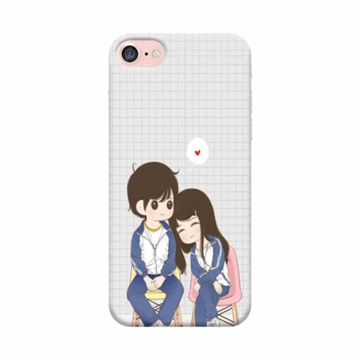 iPhone 7 Mobile Cover Cute Couple 2