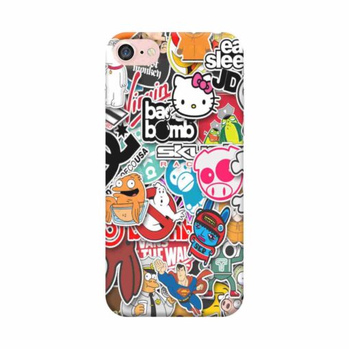 iPhone 7 Mobile Cover Doodle 2
