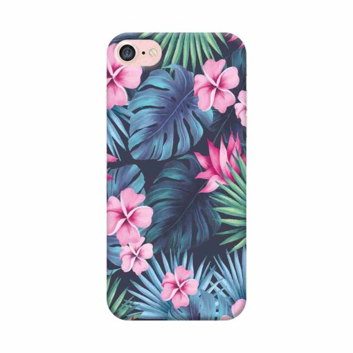 iPhone 7 Mobile Cover Leafy Floral 2