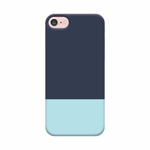 iPhone 7 Mobile Cover Light Blue and Prussian Formal 2