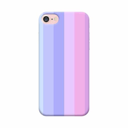 iPhone 7 Mobile Cover Light Shade Straight Rainbow 2