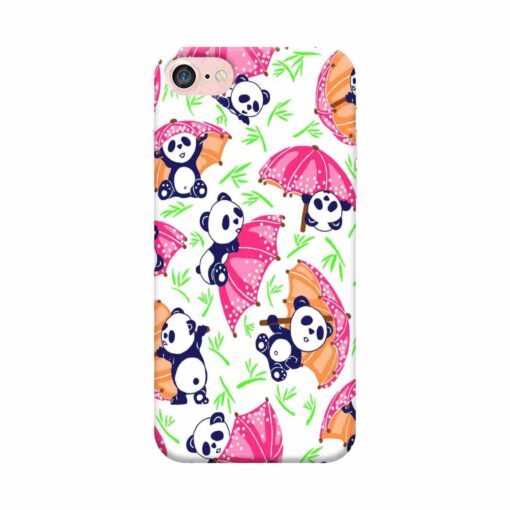iPhone 7 Mobile Cover Little Pandas Back Cover 2