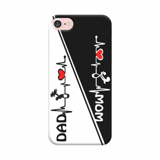 iPhone 7 Mobile Cover Mom Dad Love 2