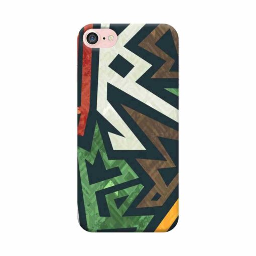 iPhone 7 Mobile Cover Multicolor Abstracts 2