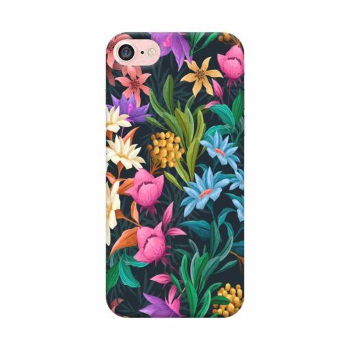 iPhone 7 Mobile Cover Multicolor Floral 2