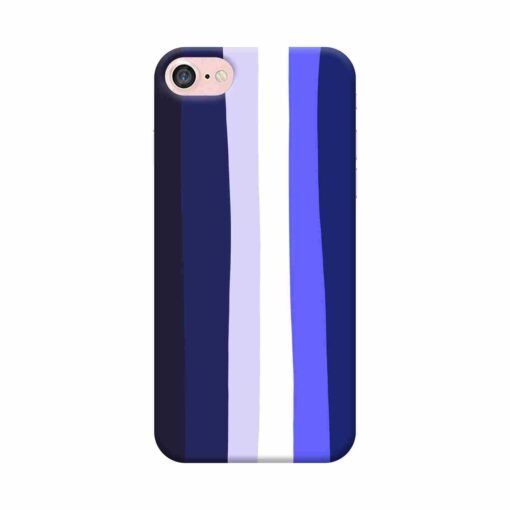 iPhone 7 Mobile Cover Prussian Blue Shade Rainbow 2