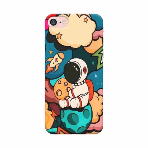 iPhone 7 Mobile Cover Space Character