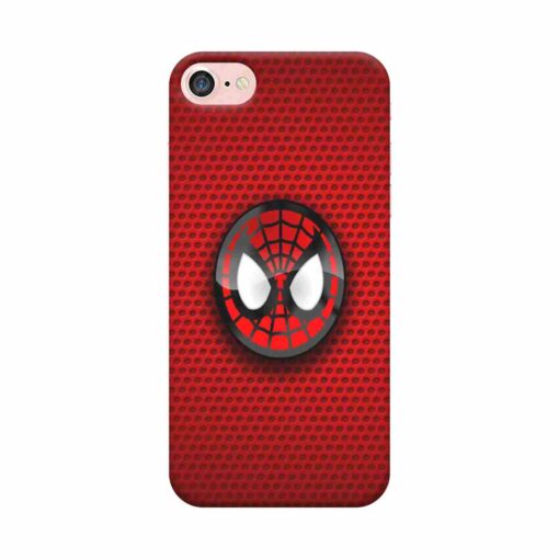 iPhone 7 Mobile Cover Spiderman Mask Back Cover