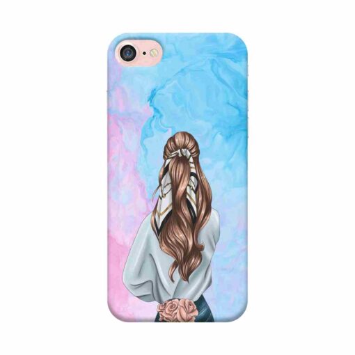 iPhone 7 Mobile Cover Stylish Girl 3D
