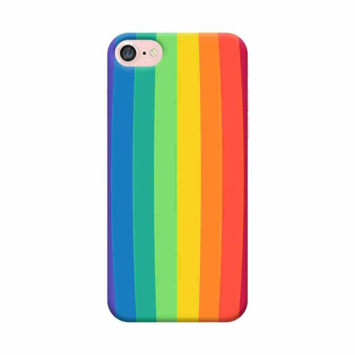 iPhone 7 Mobile Cover Vertical Rainbow