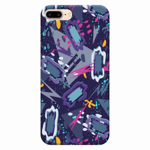 iphone 7 plus Mobile Cover Blue Abstract