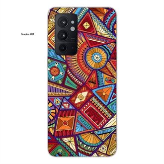 Oneplus 9 RT Mobile Cover Abstract Pattern