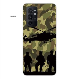 Oneplus 9 RT Mobile Cover Army Design Mobile Cover