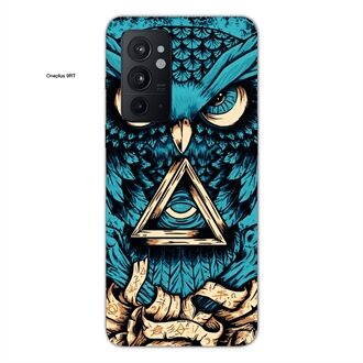 Oneplus 9 RT Mobile Cover Blue Almighty Owl
