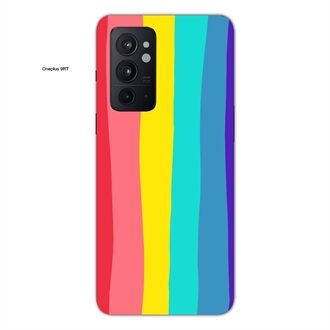 Oneplus 9 RT Mobile Cover Bright Rainbow
