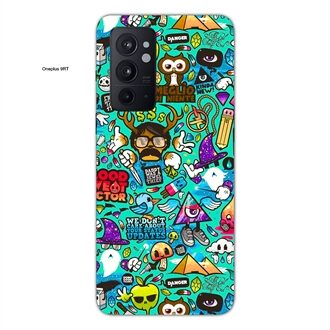 Oneplus 9 RT Mobile Cover Ghost Doodle