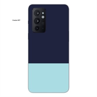 Oneplus 9 RT Mobile Cover Light Blue and Prussian Formal