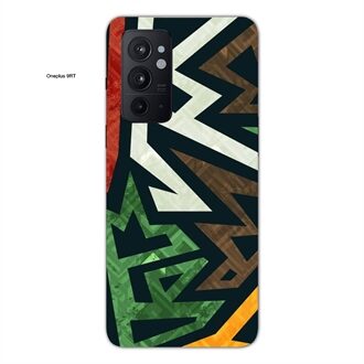 Oneplus 9 RT Mobile Cover Multicolor Abstracts