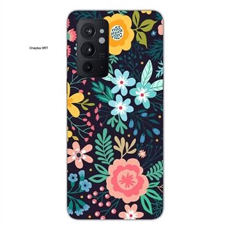 Oneplus 9 RT Mobile Cover Multicolor Design Floral FLOA