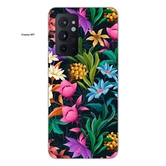 Oneplus 9 RT Mobile Cover Multicolor Floral