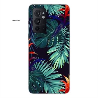 Oneplus 9 RT Mobile Cover Multicolor Leaf FLOC