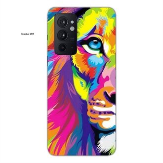 Oneplus 9 RT Mobile Cover Multicolor Lion