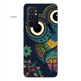 Oneplus 9 RT Mobile Cover Multicolor Owl