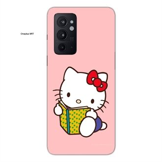 Oneplus 9 RT Mobile Cover Studying Cute Kitty