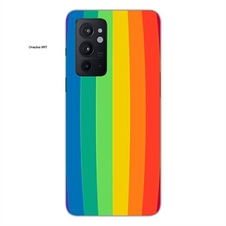 Oneplus 9 RT Mobile Cover Vertical Rainbow