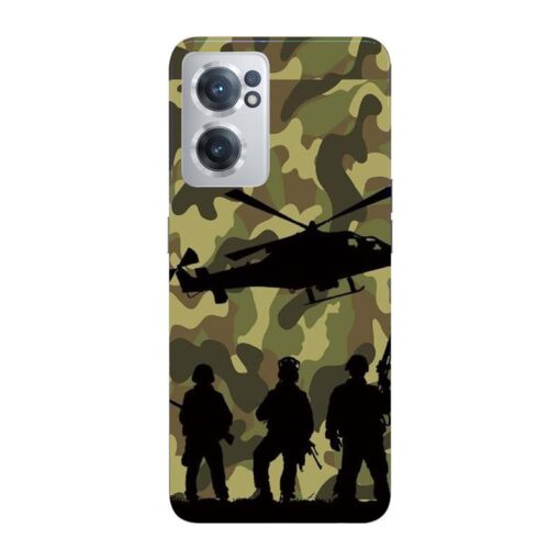 Oneplus Nord CE 2 5G Army Design Mobile Cover
