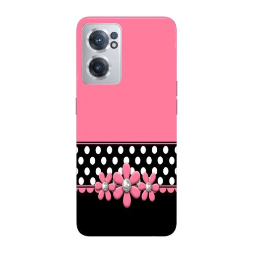 Oneplus Nord CE 2 5G Pink black Floral