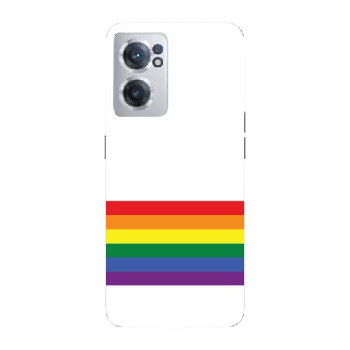 Oneplus Nord CE 2 5G Rainbow Stripes Back Cover