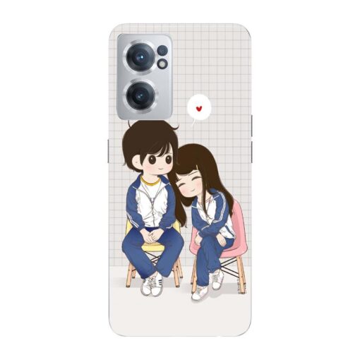 Oneplus Nord CE 2 5G Romantic Friends Back Cover