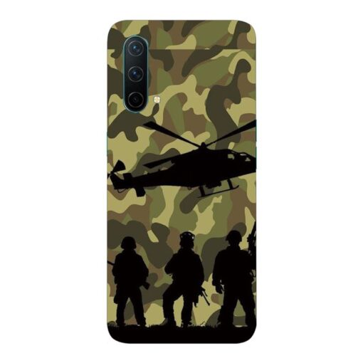Oneplus Nord CE 5G Mobile Cover Army Design Mobile Cover