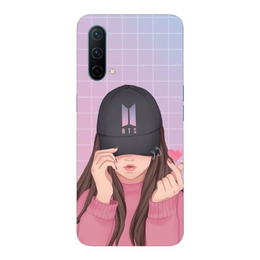 Oneplus Nord CE 5G Mobile Cover BTS Girl