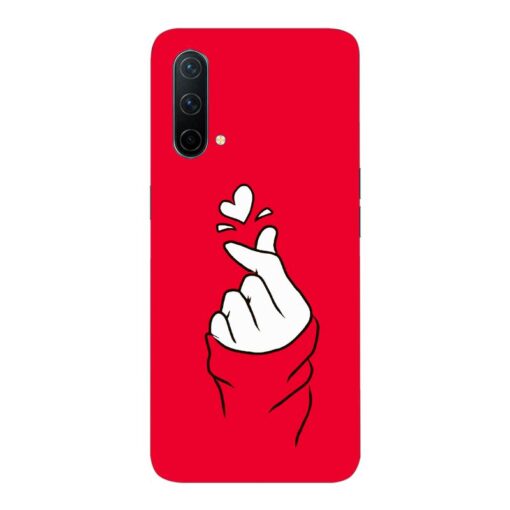 Oneplus Nord CE 5G Mobile Cover BTS Red Hand