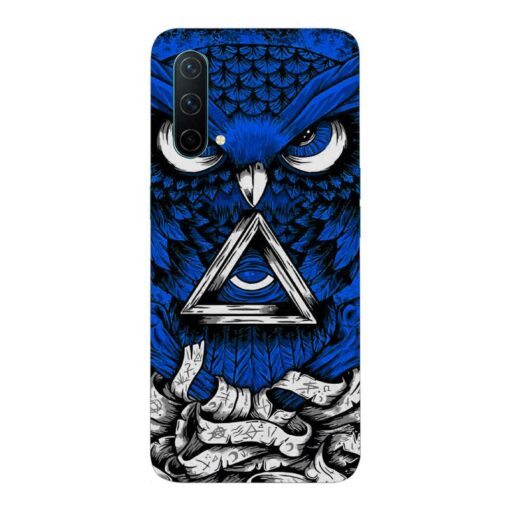 Oneplus Nord CE 5G Mobile Cover Blue Owl