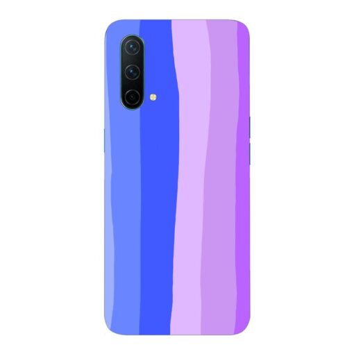 Oneplus Nord CE 5G Mobile Cover Blue Shade Rainbow Hardcase