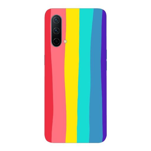 Oneplus Nord CE 5G Mobile Cover Bright Rainbow