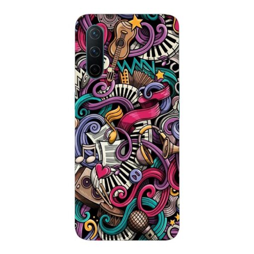 Oneplus Nord CE 5G Mobile Cover Guitar Lover