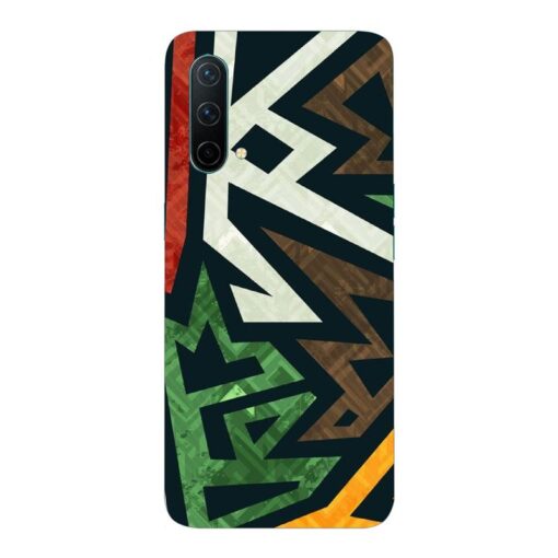 Oneplus Nord CE 5G Mobile Cover Multicolor Abstracts