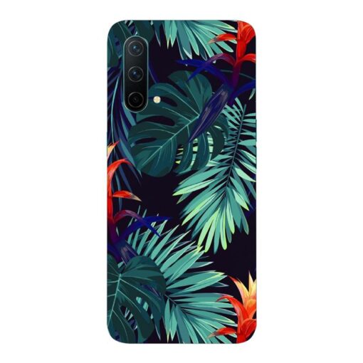 Oneplus Nord CE 5G Mobile Cover Multicolor Leaf FLOC
