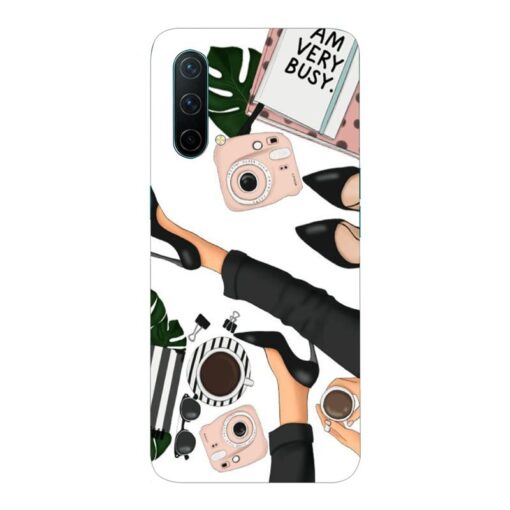 Oneplus Nord CE 5G Mobile Cover Trendy Girl