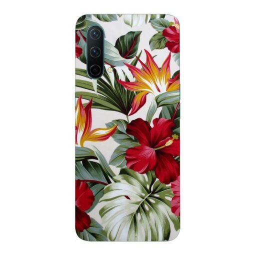 Oneplus Nord CE 5G Mobile Cover Tropical Floral DE5