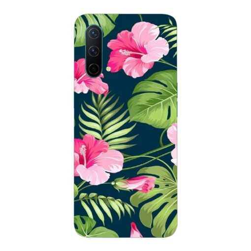 Oneplus Nord CE 5G Mobile Cover Tropical Leaf DE4
