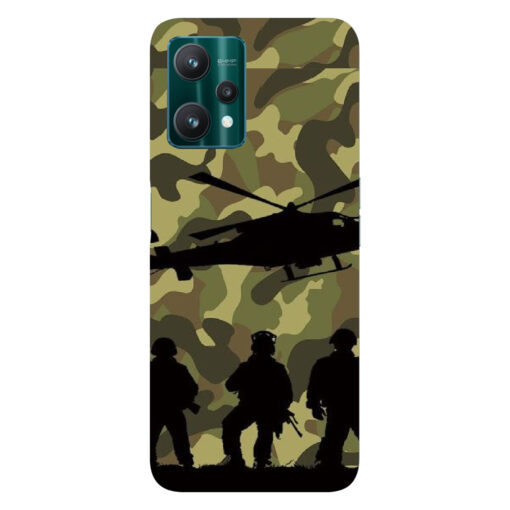 Realme 9 pro plus 5g mobile cover Army Design Mobile Cover 2