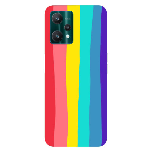 Realme 9 pro plus 5g mobile cover Bright Rainbow 2